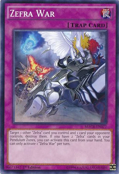 Zefra War - MACR-EN077 - Common 