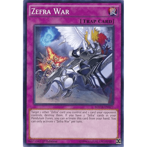Zefra War - MACR-EN077 - Common 