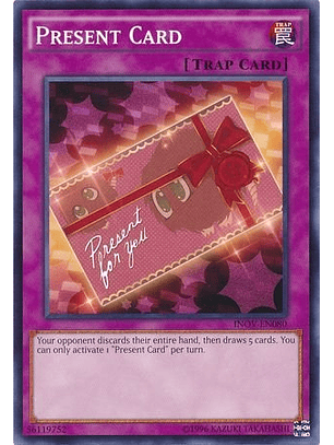 Present Card - INOV-EN080 - Common