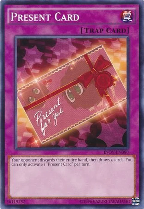 Present Card - INOV-EN080 - Common