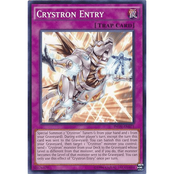 Crystron Entry - INOV-EN071 - Common