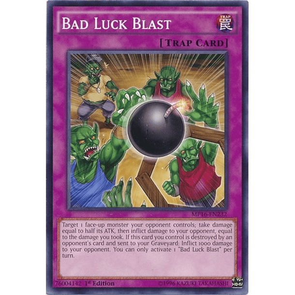 Bad Luck Blast - MP16-EN232 - Common 