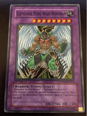 Elemental Hero Wild Wingman - DP03-EN011 - Common