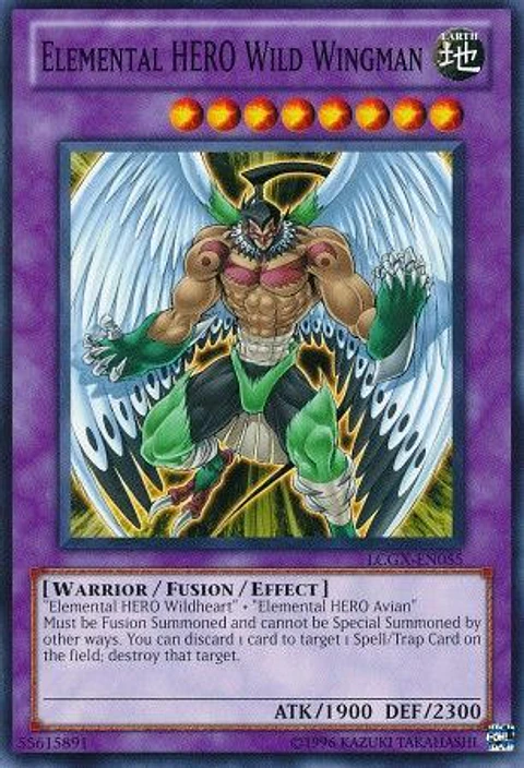 Elemental Hero Wild Wingman - LCGX-EN055 - Common