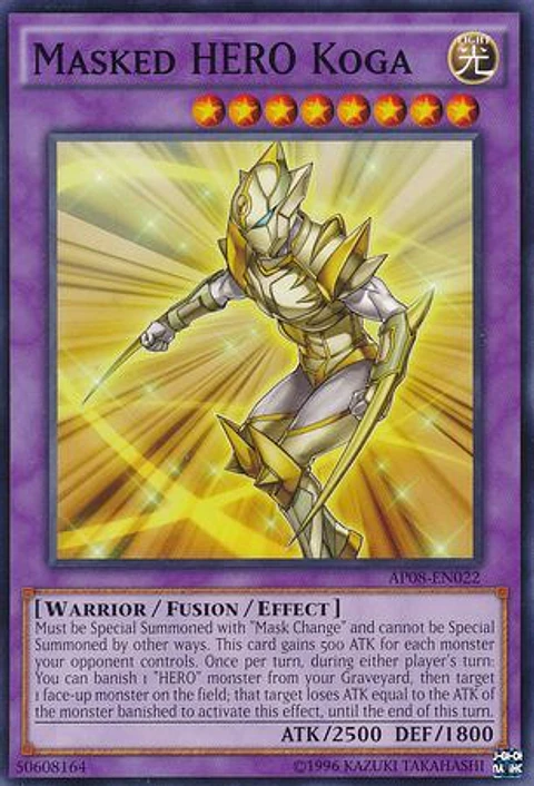Masked Hero Koga - AP08-EN022 - Common