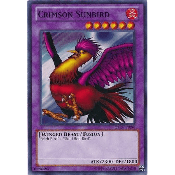 Crimson Sunbird - CBLZ-EN090 - Common 