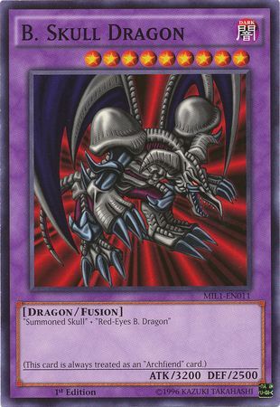 B. Skull Dragon - MIL1-EN011 - Common 1