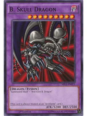 B. Skull Dragon - MIL1-EN011 - Common