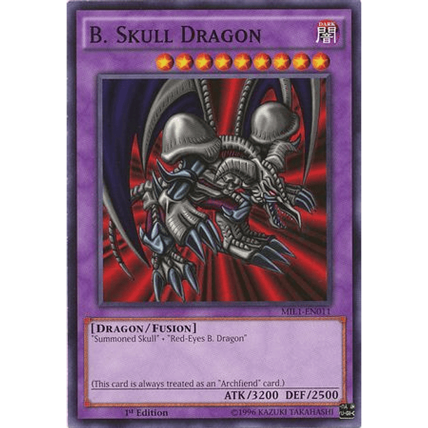 B. Skull Dragon - MIL1-EN011 - Common