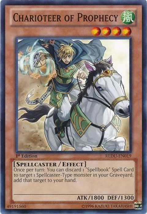 Charioteer of Prophecy - REDU-EN019 - Common