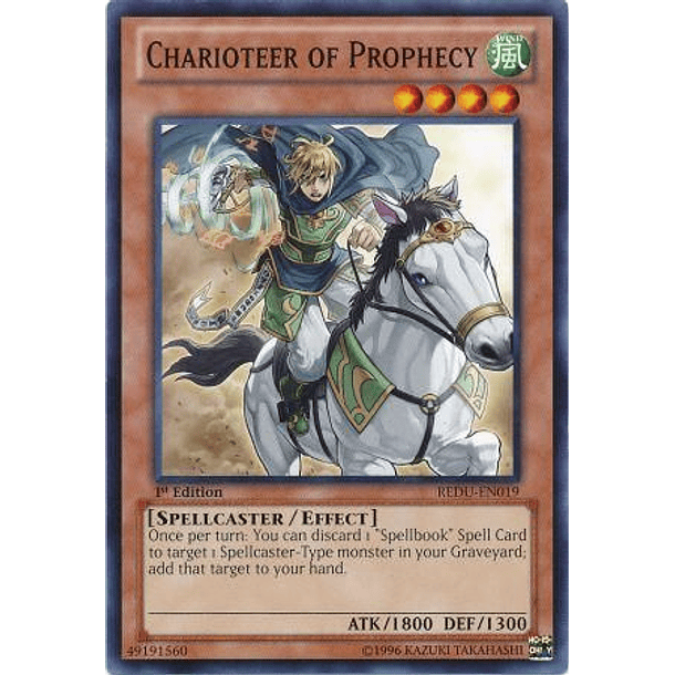 Charioteer of Prophecy - REDU-EN019 - Common