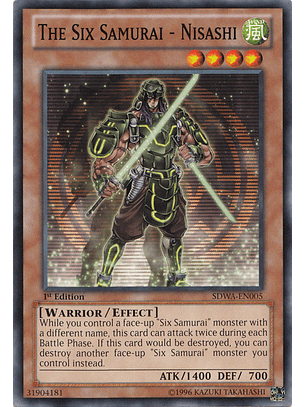The Six Samurai - Nisashi - LCGX-EN230 - Common 