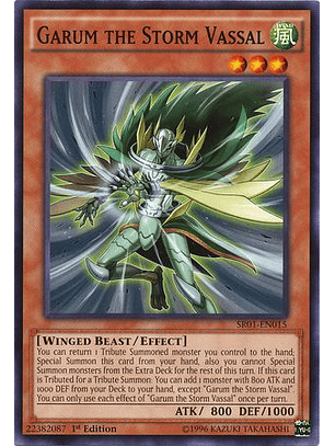 Garum the Storm Vassal - SR01-EN015 - Common