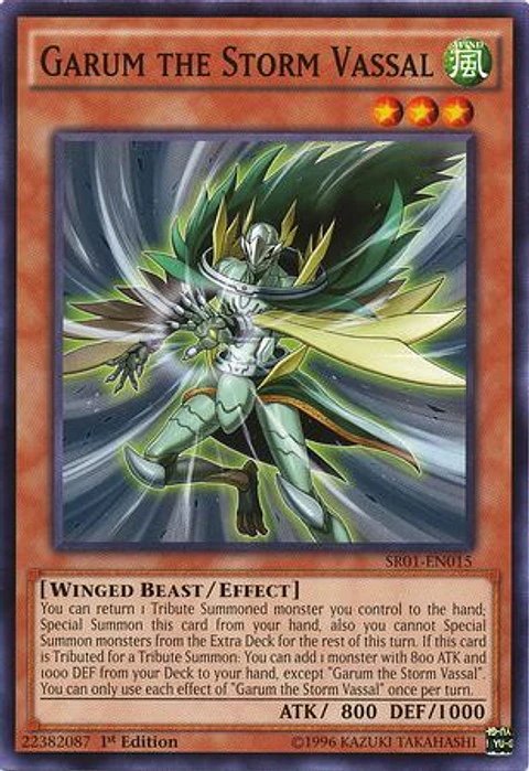 Garum the Storm Vassal - SR01-EN015 - Common
