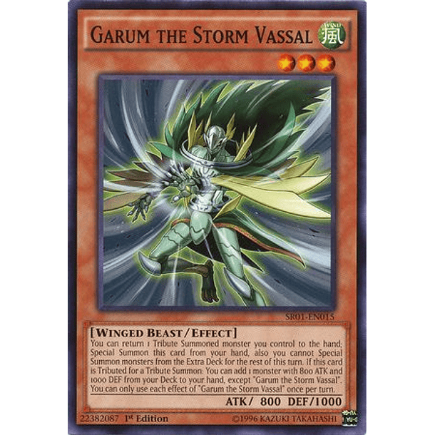 Garum the Storm Vassal - SR01-EN015 - Common