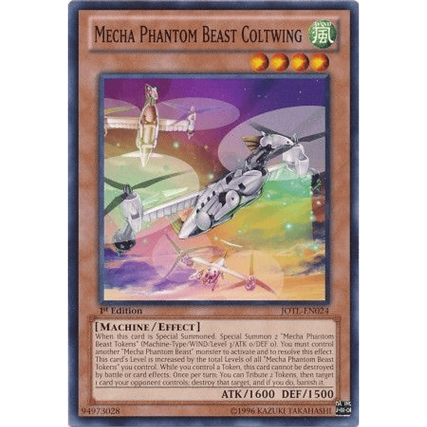 Mecha Phantom Beast Coltwing - JOTL-EN024 - Common 
