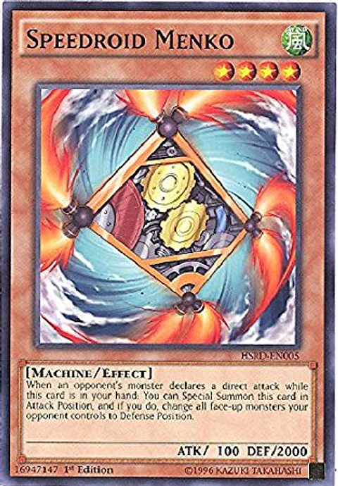 Speedroid Menko - HSRD-EN005 - Common