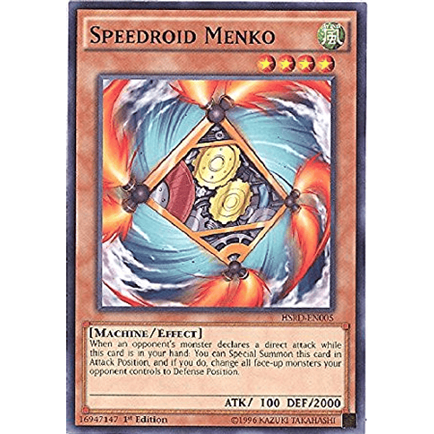 Speedroid Menko - HSRD-EN005 - Common