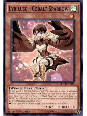 Lyrilusc - Cobalt Sparrow - MACR-EN012 - Common 