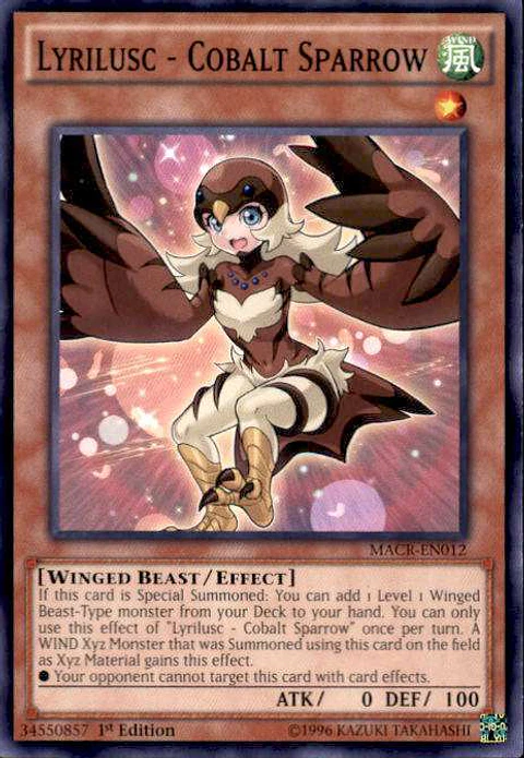Lyrilusc - Cobalt Sparrow - MACR-EN012 - Common 
