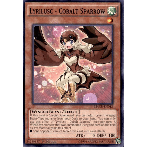 Lyrilusc - Cobalt Sparrow - MACR-EN012 - Common 
