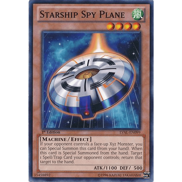 Starship Spy Plane - LVAL-EN099 - Common