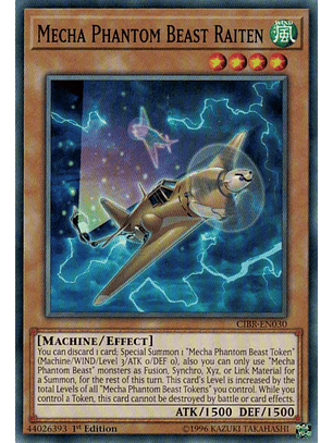 Mecha Phantom Beast Raiten - CIBR-EN030 - Common 