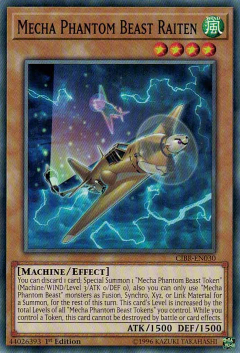 Mecha Phantom Beast Raiten - CIBR-EN030 - Common 