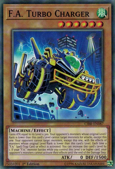 F.A. Turbo Charger - CIBR-EN087 - Common