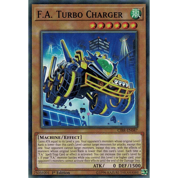 F.A. Turbo Charger - CIBR-EN087 - Common