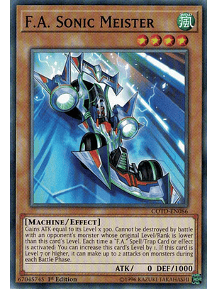 F.A. Sonic Meister - COTD-EN086 - Common