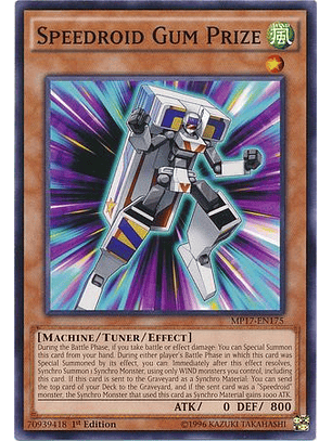 Speedroid Gum Prize - MP17-EN175 - Common