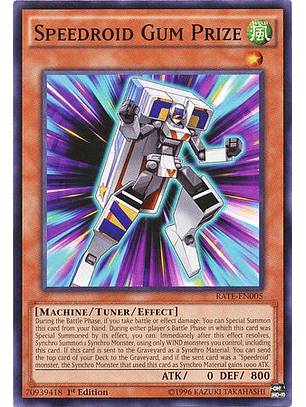 Speedroid Gum Prize - RATE-EN005 - Common