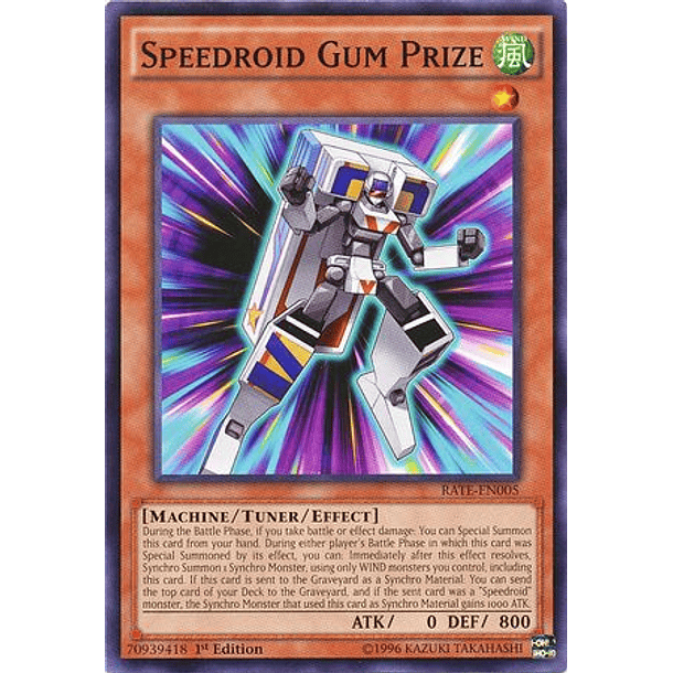 Speedroid Gum Prize - RATE-EN005 - Common