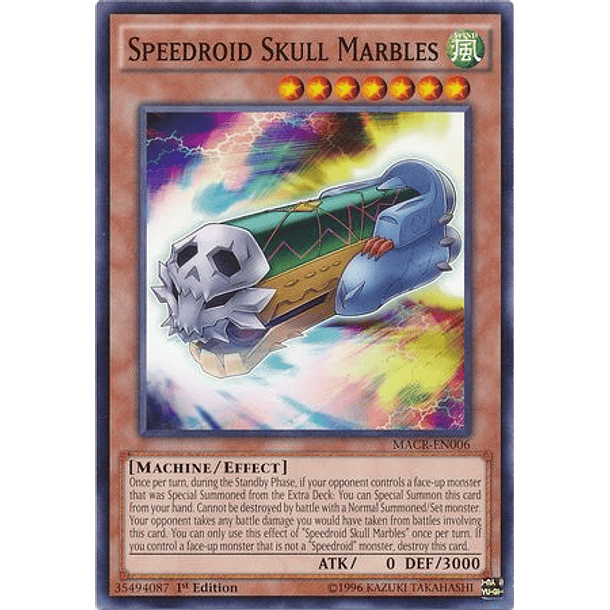 Speedroid Skull Marbles - MACR-EN006 - Common