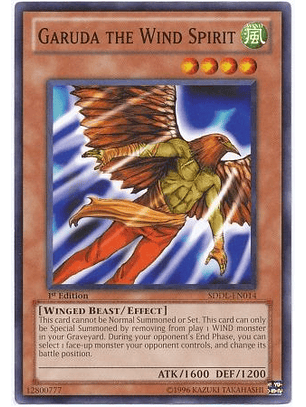 Garuda the Wind Spirit - SDDL-EN014 - Common