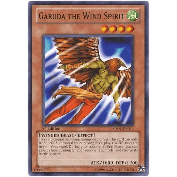 Garuda the Wind Spirit - SDDL-EN014 - Common