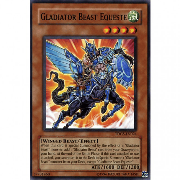 Gladiator Beast Equeste - TDGS-EN024 - Common