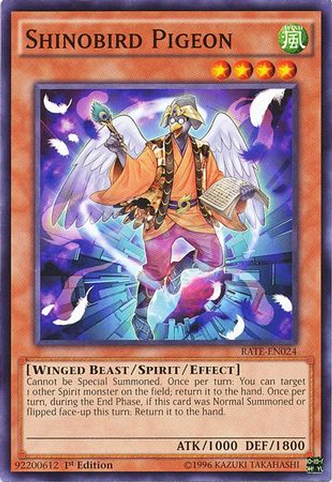 Shinobird Pigeon - RATE-EN024 - Common