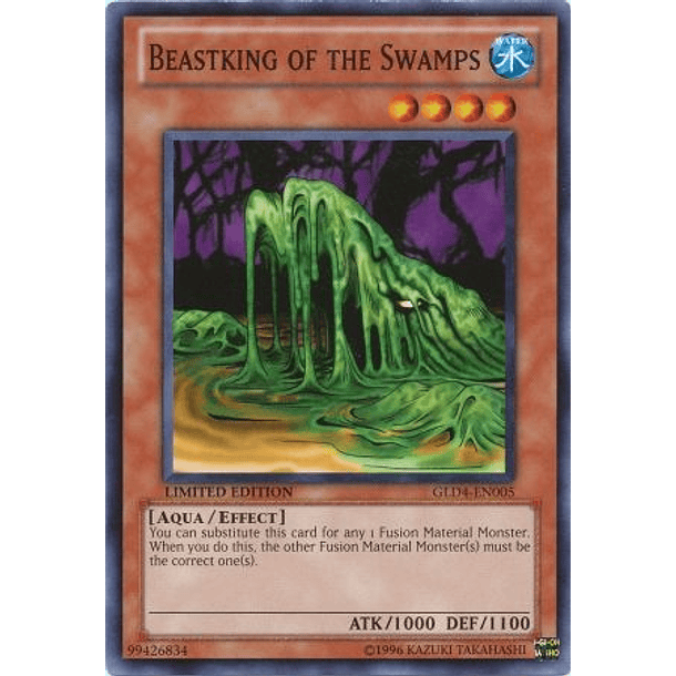 Beastking of the Swamps - GLD4-EN005 - Common