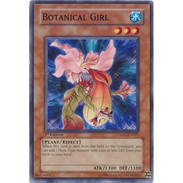 Botanical Girl - CSOC-EN027 - Common