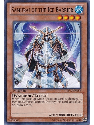 Samurai of the Ice Barrier - BP02-EN088 - Common
