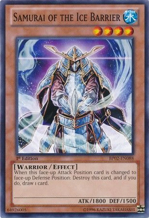 Samurai of the Ice Barrier - BP02-EN088 - Common