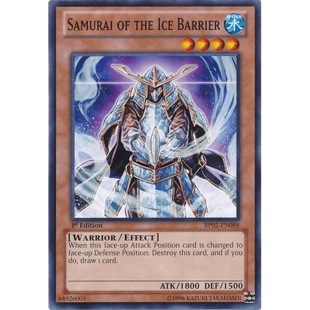 Samurai of the Ice Barrier - BP02-EN088 - Common