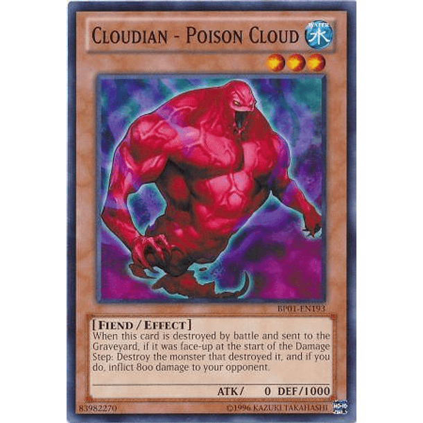 Cloudian - Poison Cloud - BP01-EN193 - Common