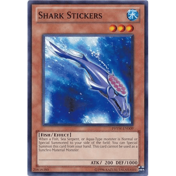 Shark Stickers - PHSW-EN009 - Common 