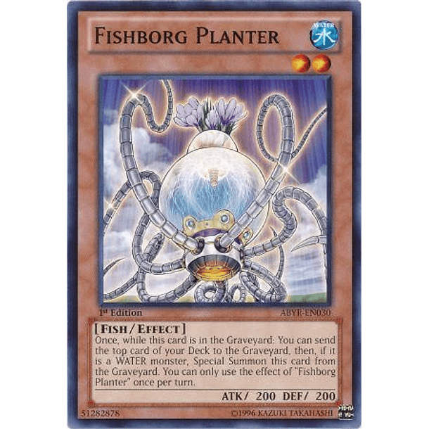 Fishborg Planter - ABYR-EN030 - Common