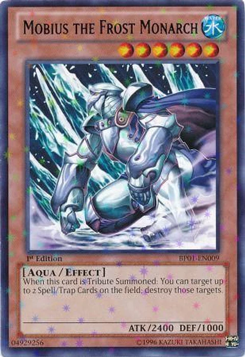 Mobius the Frost Monarch - BP01-EN009 - Starfoil Rare