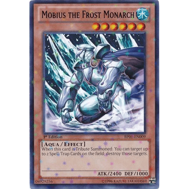 Mobius the Frost Monarch - BP01-EN009 - Starfoil Rare