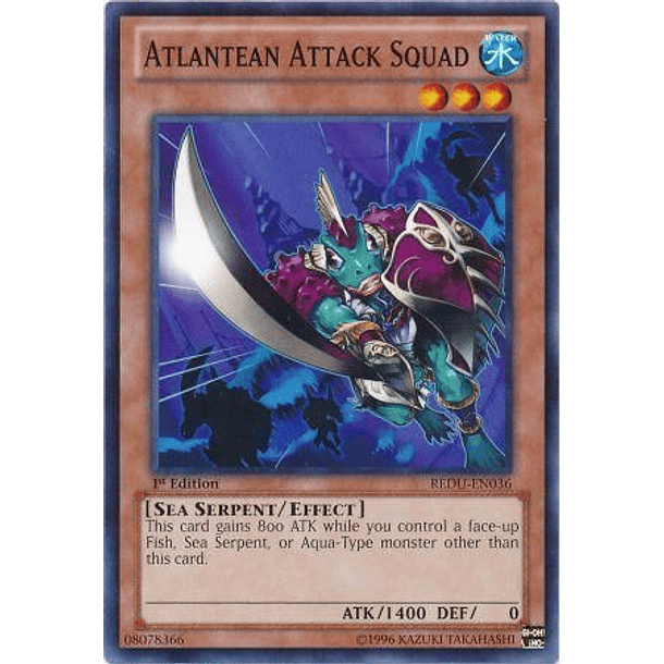 Atlantean Attack Squad - REDU-EN036 - Common 